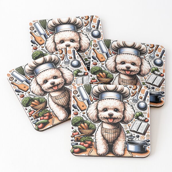 Item preview, Toy Poodle Dog Chef Explosion designed and sold by toypoodlemom.
