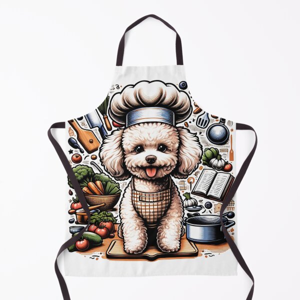 Item preview, Toy Poodle Dog Chef Explosion designed and sold by toypoodlemom.