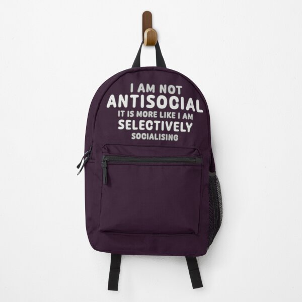 Item preview, I Am Not Antisocial - Just Selectively Socialising designed and sold by Fanarchist.