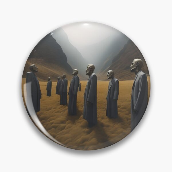 Item preview, VALLEY OF HEADLESS MEN designed and sold by PIGCASSOSAIART.