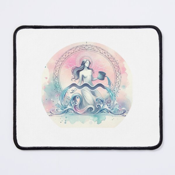Item preview, Aquarius Dream: Ethereal Watercolour Beauty designed and sold by SpiriTee.