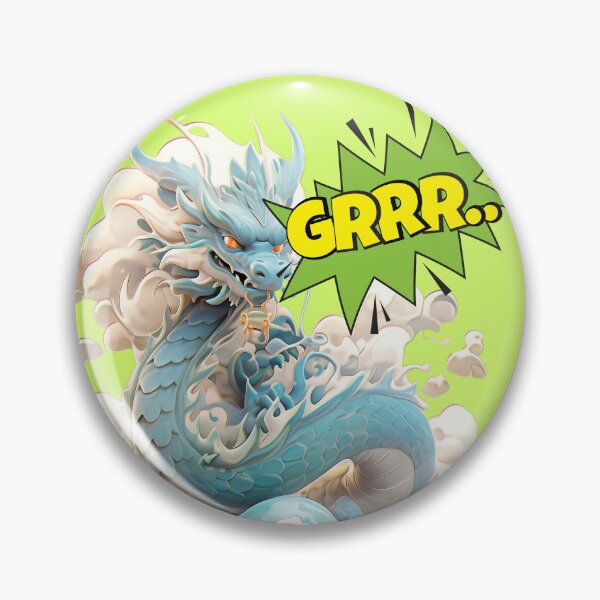 Item preview, Toy Blue Dragon with Grrr (transparent background) designed and sold by Mecha Brave Studio.
