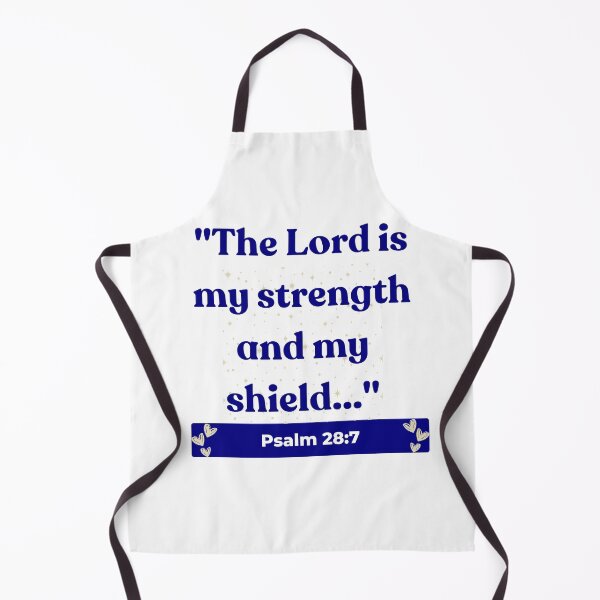 Item preview, Divine Strength: Psalm 28:7 Protection & Shield Christian Theme designed and sold by ebocraft.