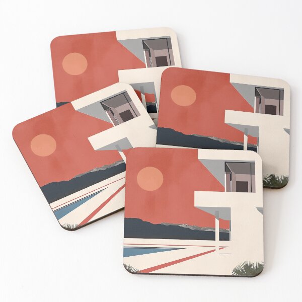 Item preview, Bauhaus red designed and sold by ArtHouseNiklas.