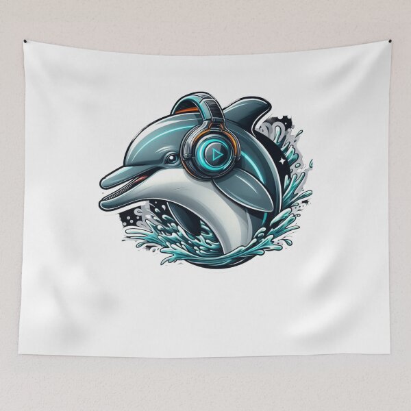 Item preview, dolphin designed and sold by VisualWonders.