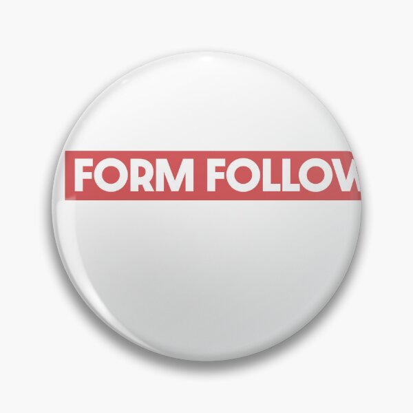 Item preview, Form follows Function - UX Designer | Product Designer | UI Designer Stickers designed and sold by PoshPixel.