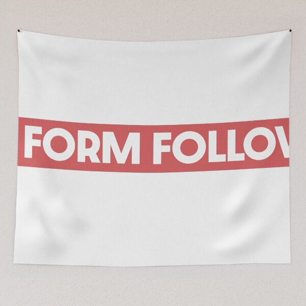 Item preview, Form follows Function - UX Designer | Product Designer | UI Designer Stickers designed and sold by PoshPixel.