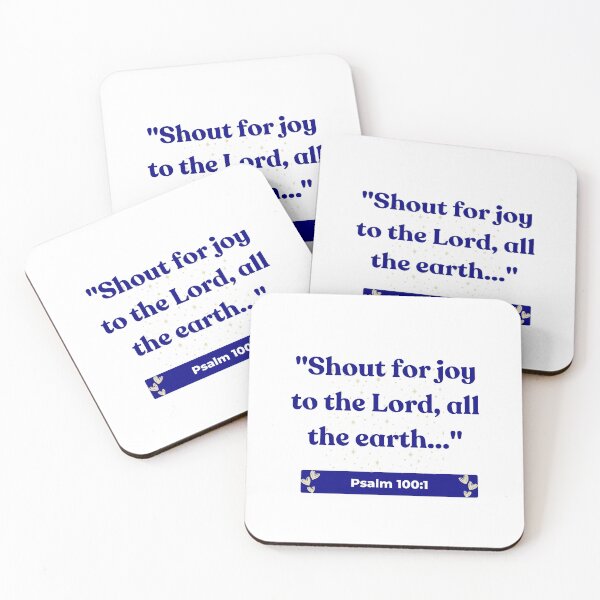 Item preview, Joyful Shout: Psalm 100:1 Celebration in all the Earth Christian Theme  designed and sold by ebocraft.