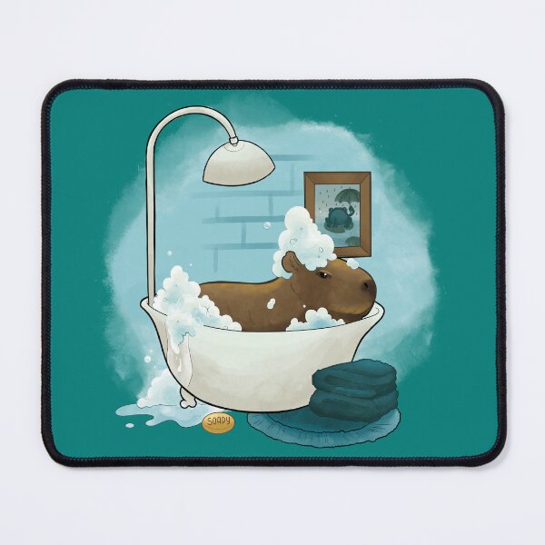 Item preview, Capybara spa designed and sold by LiliMeanMachine.