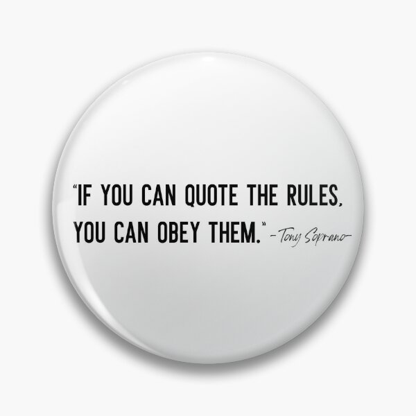 Item preview, If You Can Quote The Rules....  designed and sold by TurnoverClothin.