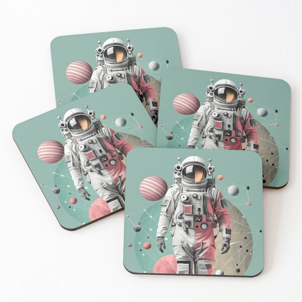 Item preview, Noname montage 1900 with astronaut designed and sold by BubblyDelight.