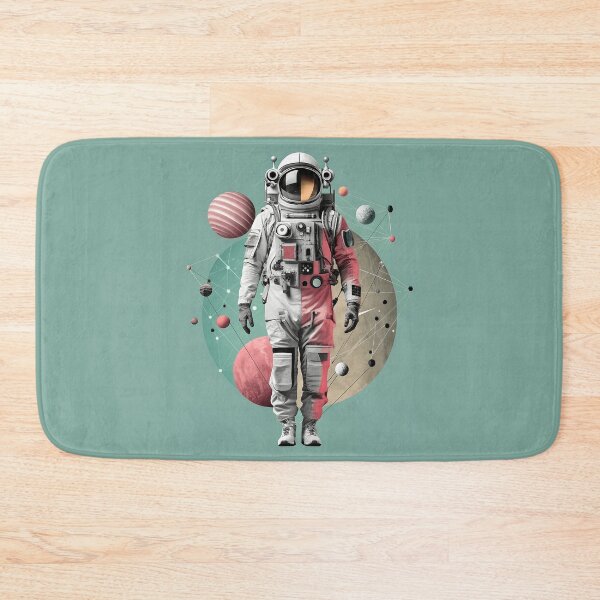 Item preview, Noname montage 1900 with astronaut designed and sold by BubblyDelight.