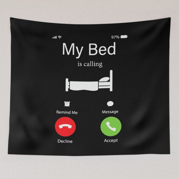 Item preview, My Bed Is Calling  designed and sold by Hairball-Pets.
