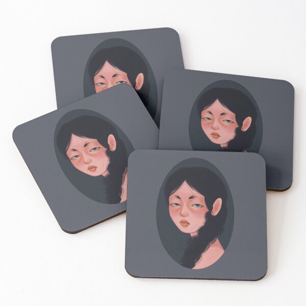 Item preview, asian girl in frame designed and sold by Chamomii1.