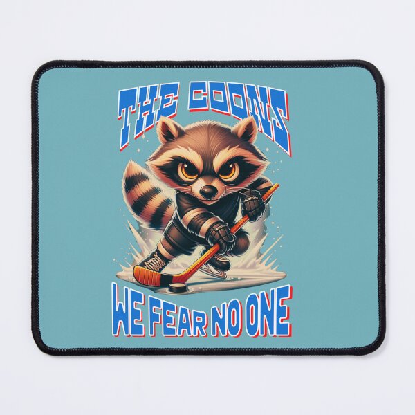 Item preview, a cool raccoon playing ice hockey designed and sold by Animal world designs.