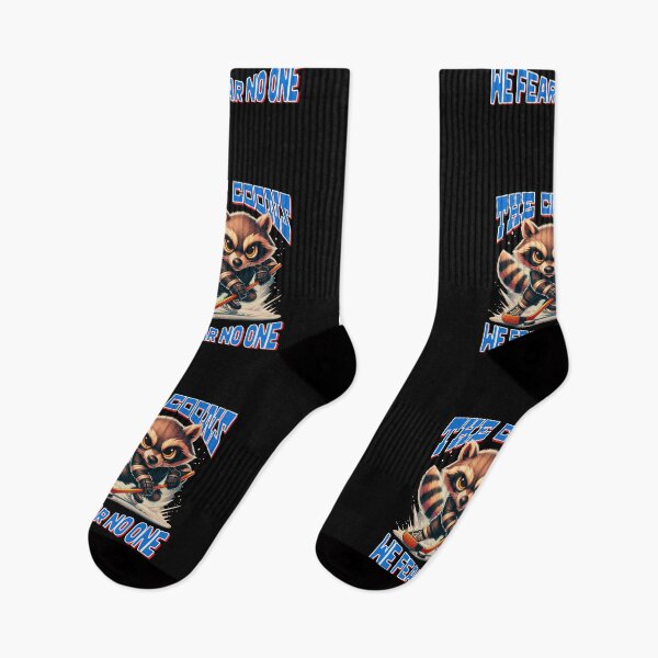 Item preview, a cool raccoon playing ice hockey designed and sold by Animal world designs.