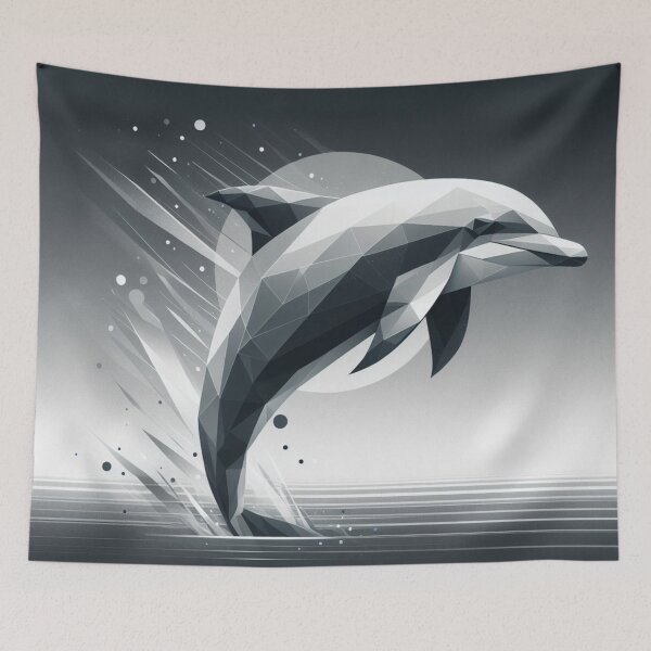 Item preview, Happy Dolphin Jumping out of Water designed and sold by Gaborai.