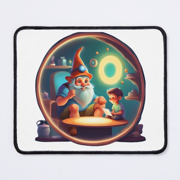 Item preview, A Father's Day Gnome as a tech-savvy dad designed and sold by PrintCreations9.