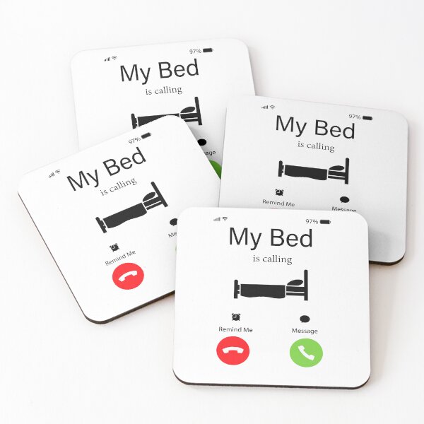 Item preview, My Bed Is Calling  designed and sold by Hairball-Pets.