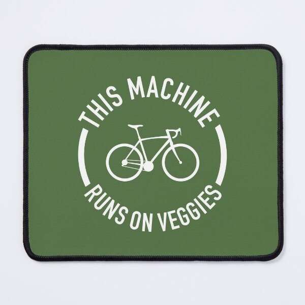 Item preview, This Machine Runs On Veggies Bicycle designed and sold by Esskay Designs.