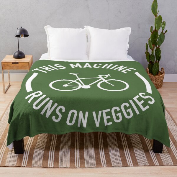Item preview, This Machine Runs On Veggies Bicycle designed and sold by Esskay Designs.