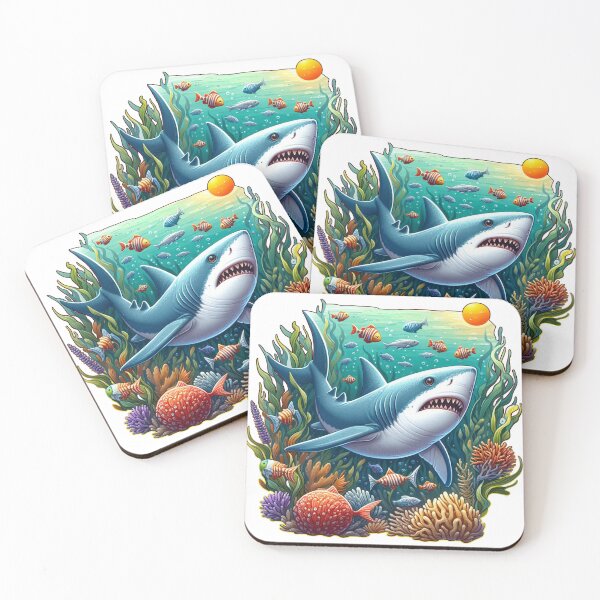 Item preview, Giant shark of the sea designed and sold by winaidigidesign.