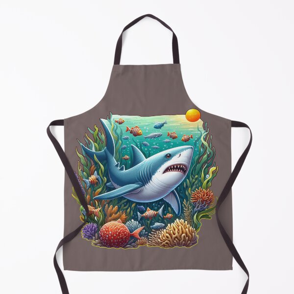 Item preview, Giant shark of the sea designed and sold by winaidigidesign.