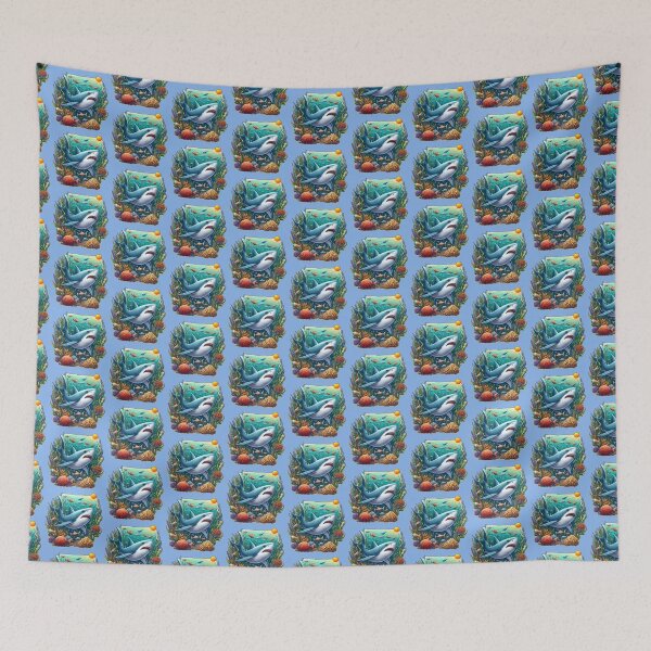 Item preview, Giant shark of the sea designed and sold by winaidigidesign.