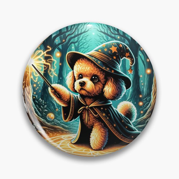 Item preview, Toy Poodle Dog Wizard / Witch designed and sold by toypoodlemom.