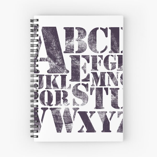 Item preview, A to Z Alphabet Grunge - Typographic Design designed and sold by DigitalGraphic1.