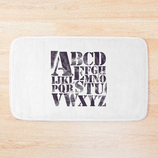 Item preview, A to Z Alphabet Grunge - Typographic Design designed and sold by DigitalGraphic1.