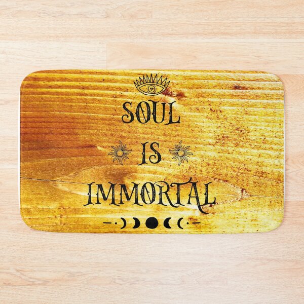 Item preview, Soul Is Immortal Inspiring Spiritual Uplifting Empowering designed and sold by DEEZAYN.
