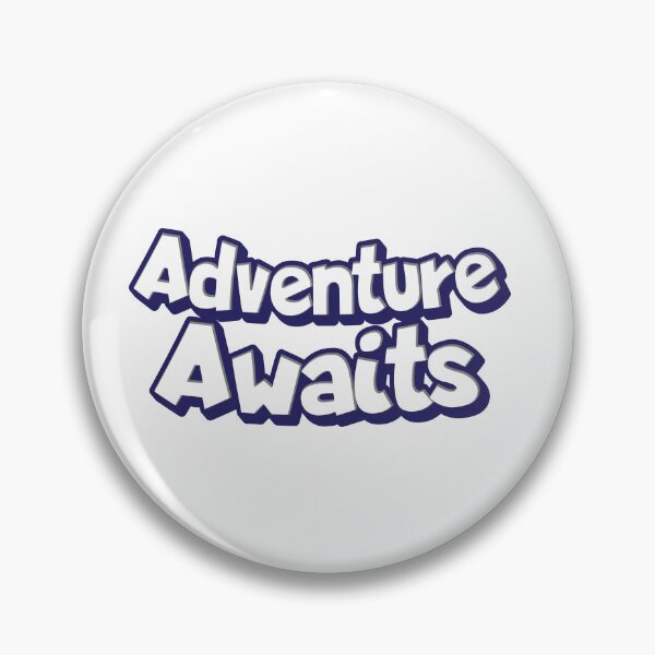 Item preview, Adventure Awaits text Sicker designed and sold by Sticktle.