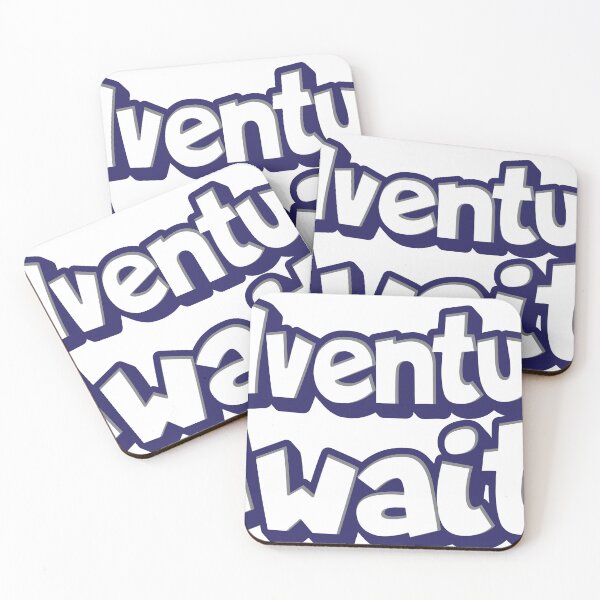Item preview, Adventure Awaits text Sicker designed and sold by Sticktle.