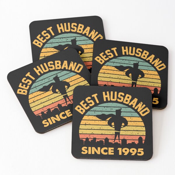 Item preview, Best Husband Since 1995 Epic Matching Wedding Anniversary designed and sold by Red-Gifts.