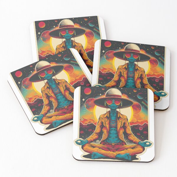 Item preview, Extraterrestrial in meditation designed and sold by Lap1nBlanc.