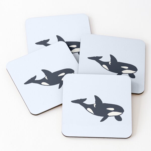 Artikelvorschau, Orca-Wal-Illustration entworfen und verkauft von Mayarart.