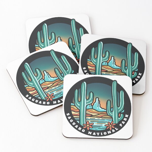 Item preview, Saguaro National Park vintage illustration  designed and sold by Dailykindness.