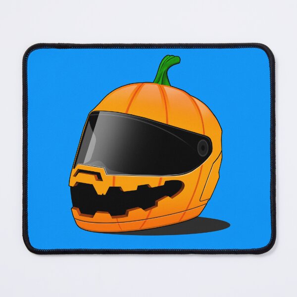 Item preview, Halloween Pumpkin Rider Helmet designed and sold by bullrage.