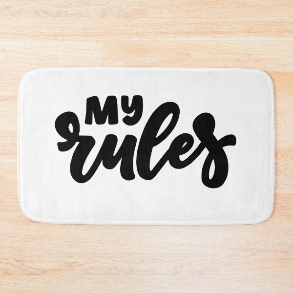 Item preview, My Rules designed and sold by Funky  Fibers.