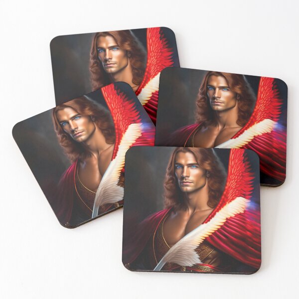 Item preview, Arcangel Metatron Canvas Art Print Wall Posters, Frames and T-Shirts designed and sold by MERKSAM.