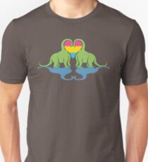 Pan Pride - Dino Love Unisex T-Shirt