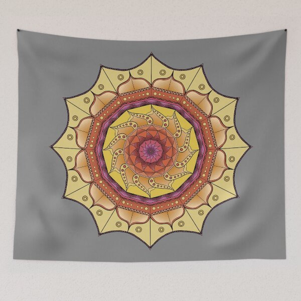 Item preview, Concentric Suns Mandala designed and sold by Mountaineer-art.