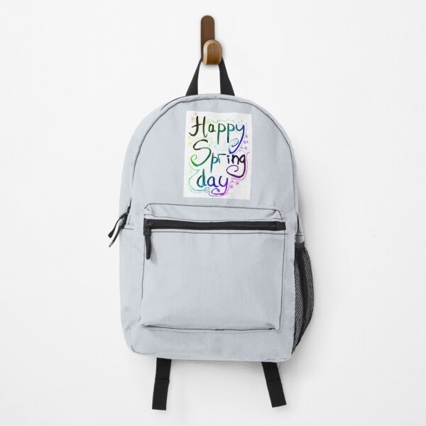 Item preview, Happy Spring Day watercolor lettering | Happy Spring Day watercolor painting handlettering designed and sold by lausn.