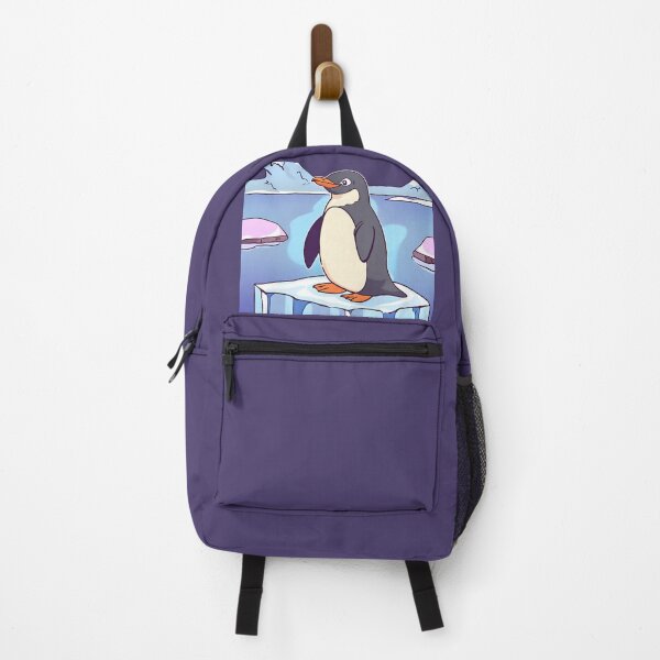 Item preview, Cheerful Penguin Standing on Swimming Ice designed and sold by Gaborai.