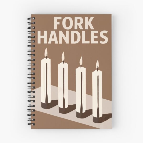 Item preview, fork handles/four candles designed and sold by 2dollarpony.