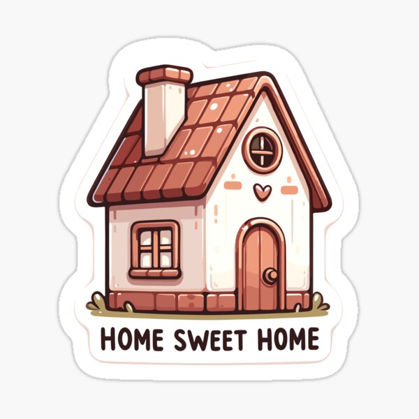 Item preview, Home Sweet Home - House Illustration designed and sold by MrERNST.