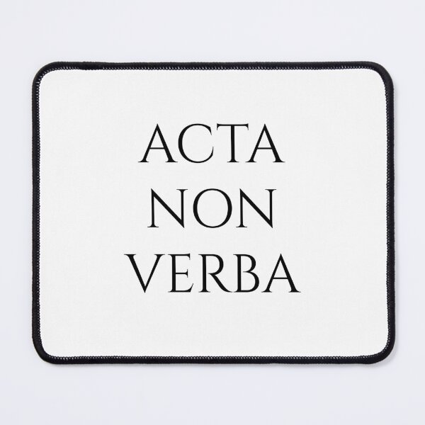 Item preview, Acta Non Verba designed and sold by NordicBadger.
