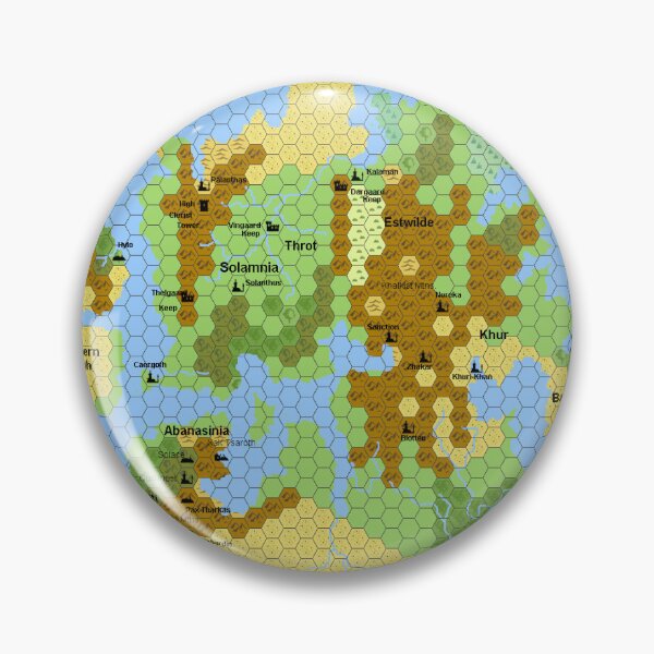 Item preview, Dragonlance: Hex Map of Ansalon designed and sold by Alstellakis.