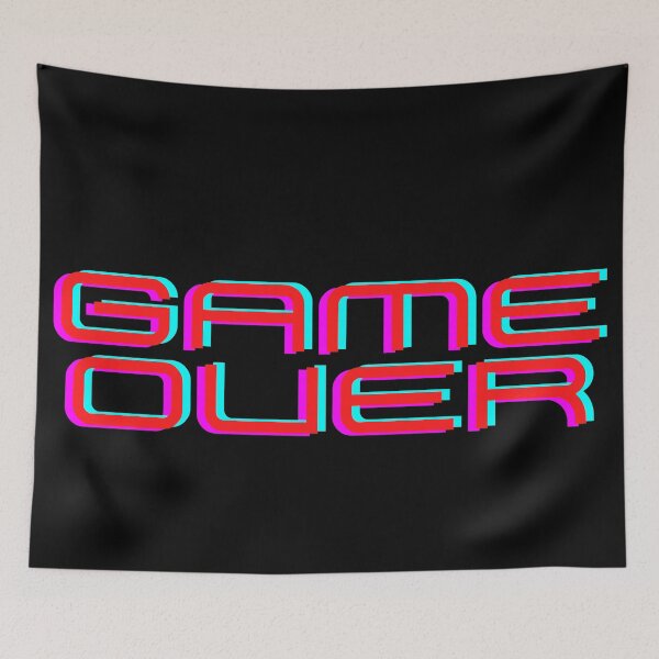 Item preview, game over designed and sold by typographi.